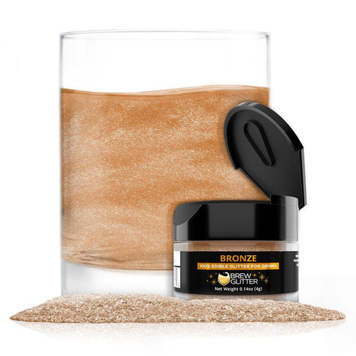 Bronze Brew Glitter | Food Grade Beverage Glitter-Brew Glitter®