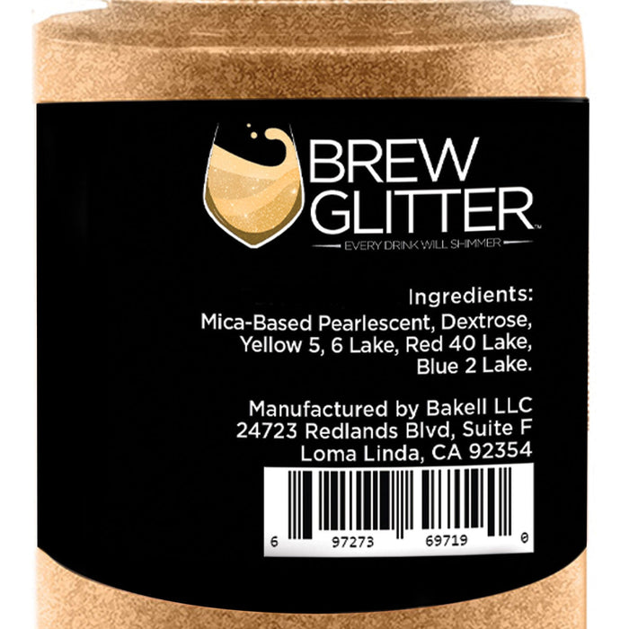 Bronze Brew Glitter Spray Pump by the Case | Private Label-Brew Glitter®