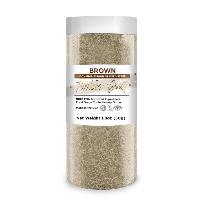 Brown Tinker Dust Edible Glitter | Food Grade Glitter-Brew Glitter®