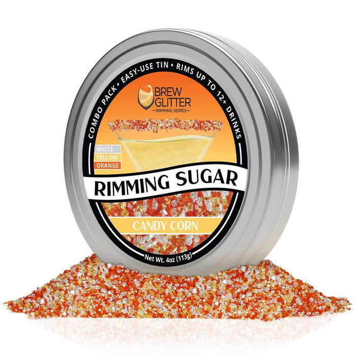Candy Corn Rimming Sugar-Brew Glitter®