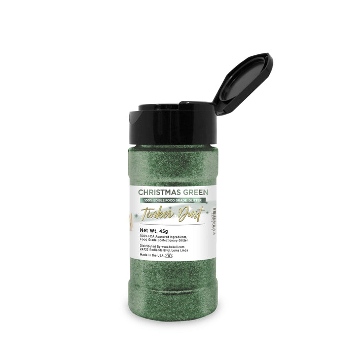 Christmas Green Tinker Dust Edible Glitter | Food Grade Glitter-Brew Glitter®