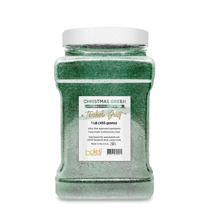 Christmas Green Tinker Dust Edible Glitter | Food Grade Glitter-Brew Glitter®
