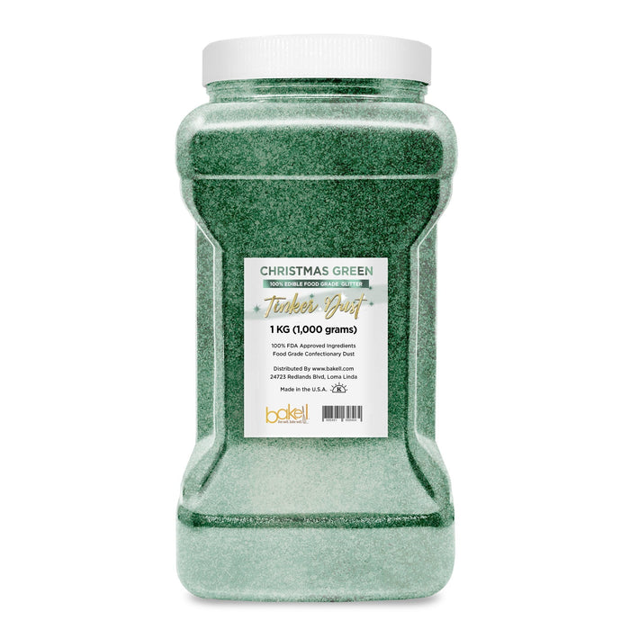 Christmas Green Tinker Dust Edible Glitter | Food Grade Glitter-Brew Glitter®