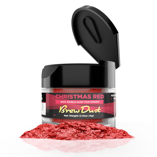 Christmas Red Brew Dust by the Case | Private Label-Brew Glitter®