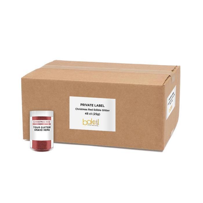 Christmas Red Tinker Dust by the Case | Private Label-Brew Glitter®