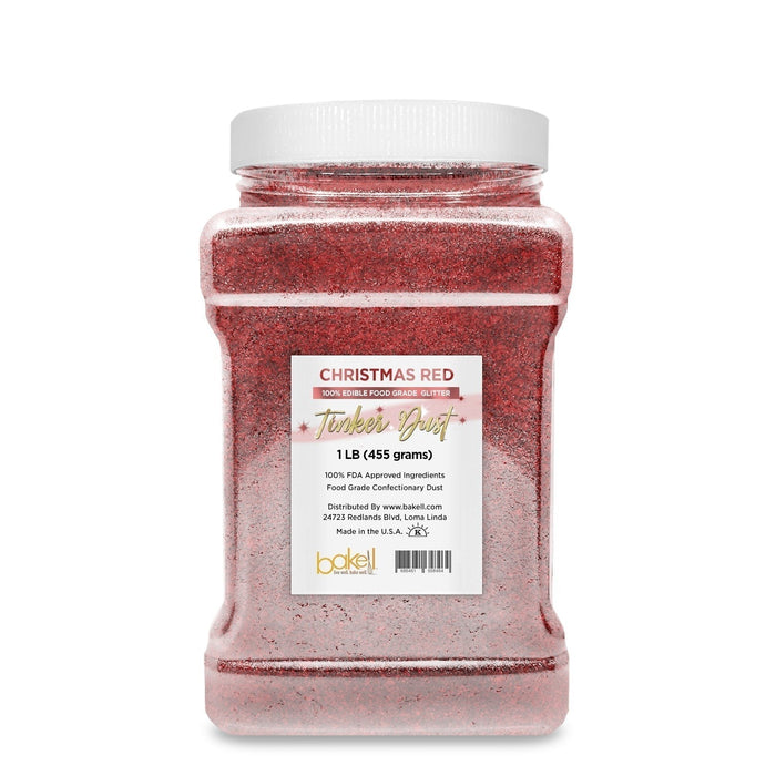 Christmas Red Tinker Dust Edible Glitter | Food Grade Glitter-Brew Glitter®