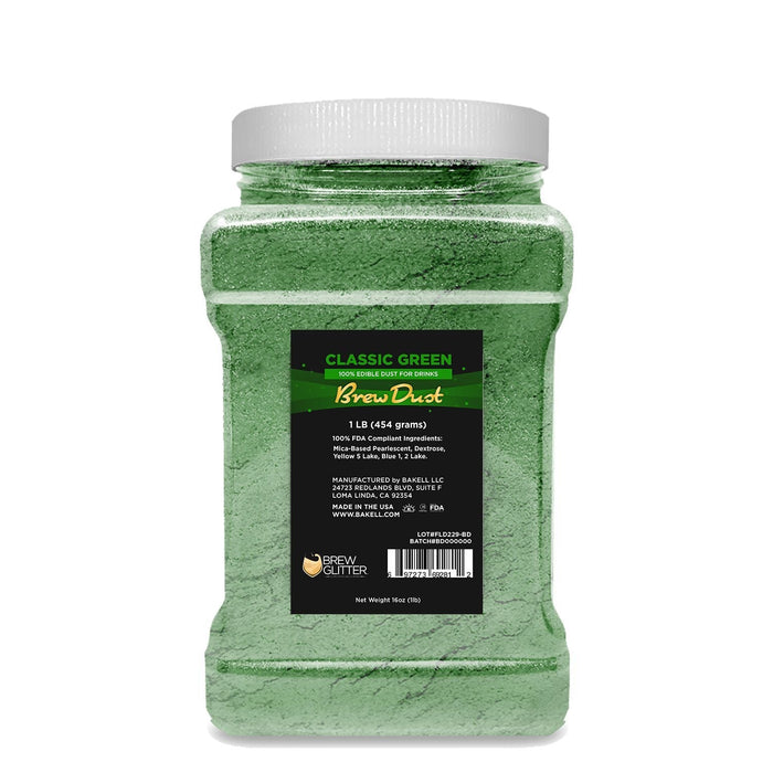 Classic Green Edible Brew Dust-Brew Glitter®