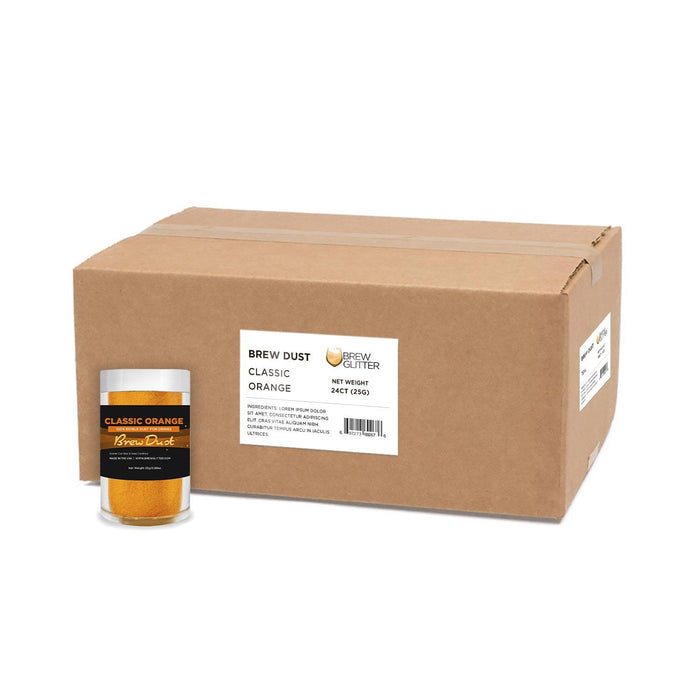 Classic Orange Brew Dust by the Case-Brew Glitter®