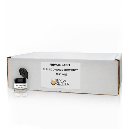Classic Orange Brew Dust by the Case | Private Label-Brew Glitter®