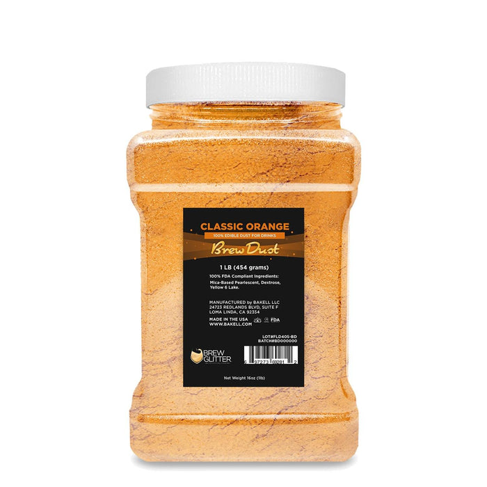 Classic Orange Edible Brew Dust-Brew Glitter®