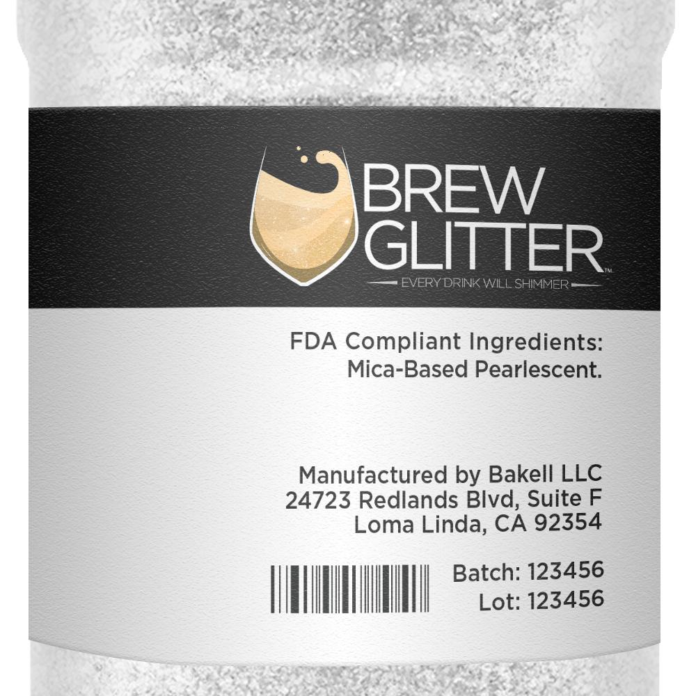 Clear Shimmer Brew Glitter | 45g Shaker-Brew Glitter®