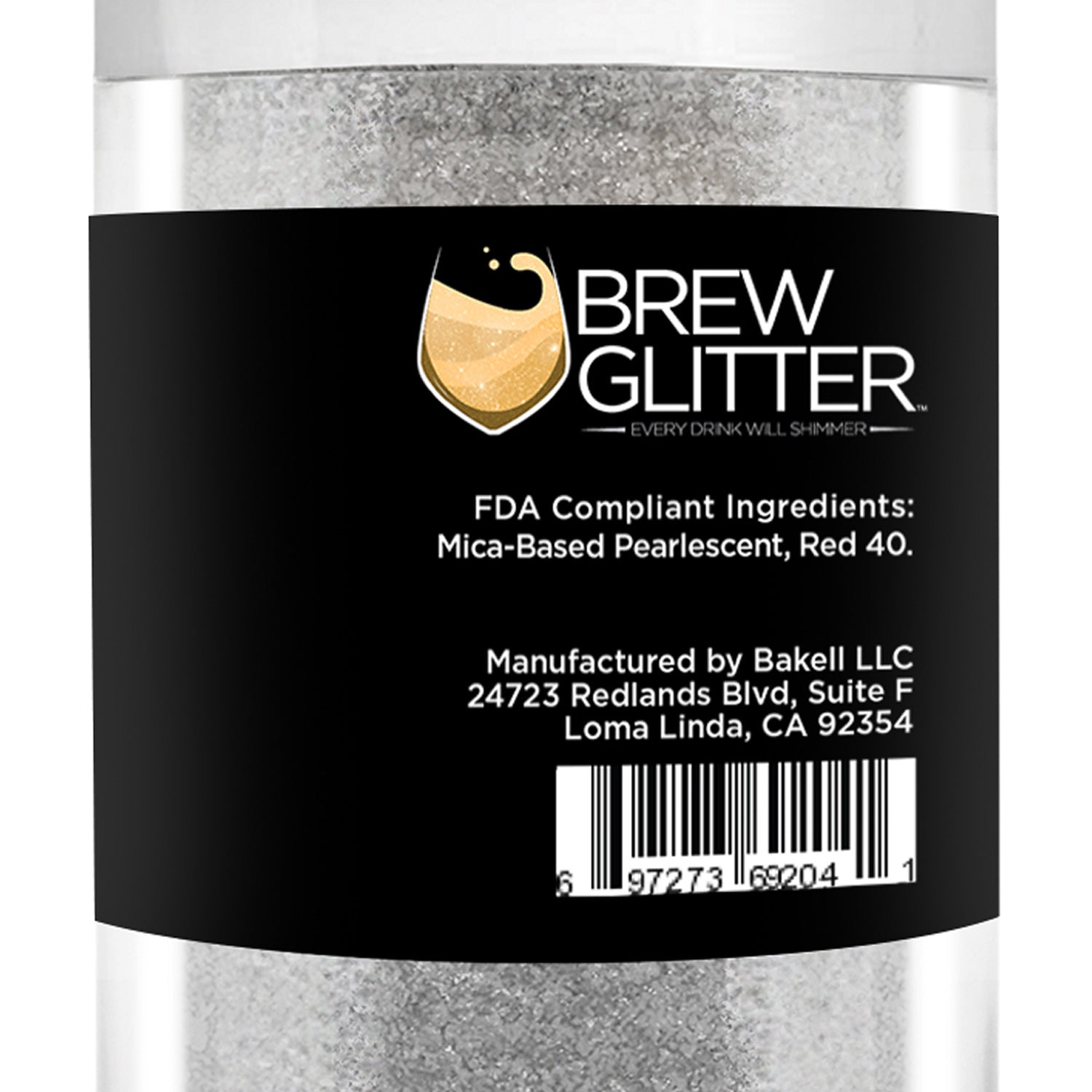 Clear Shimmer Brew Glitter | Bulk Sizes-Brew Glitter®