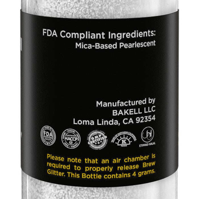 Clear Shimmer Brew Glitter Mini Spray Pump by the Case | Private Label-Brew Glitter®