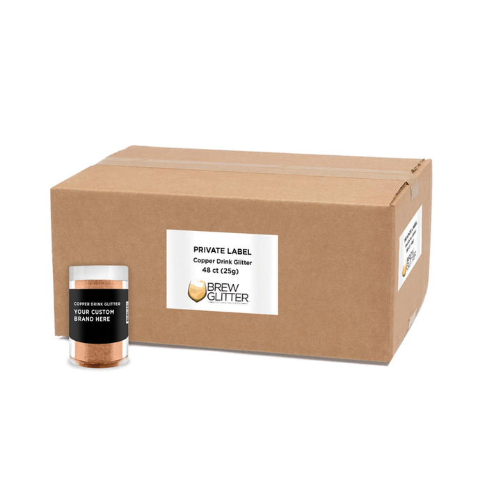 Copper Brew Glitter by the Case | Private Label-Brew Glitter®