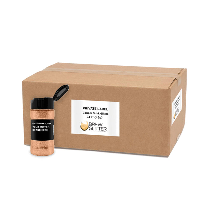 Copper Brew Glitter by the Case | Private Label-Brew Glitter®