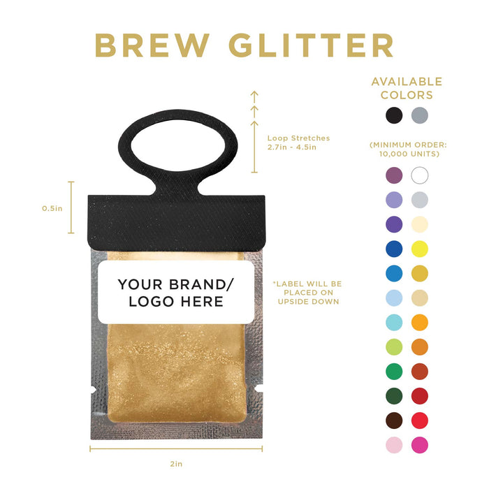 Copper Brew Glitter® Necker | Private Label-Brew Glitter®