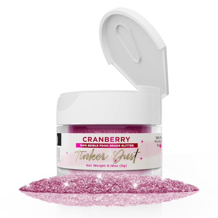 Cranberry Tinker Dust Edible Glitter | Food Grade Glitter-Brew Glitter®