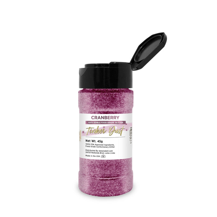 Cranberry Tinker Dust Edible Glitter | Food Grade Glitter-Brew Glitter®