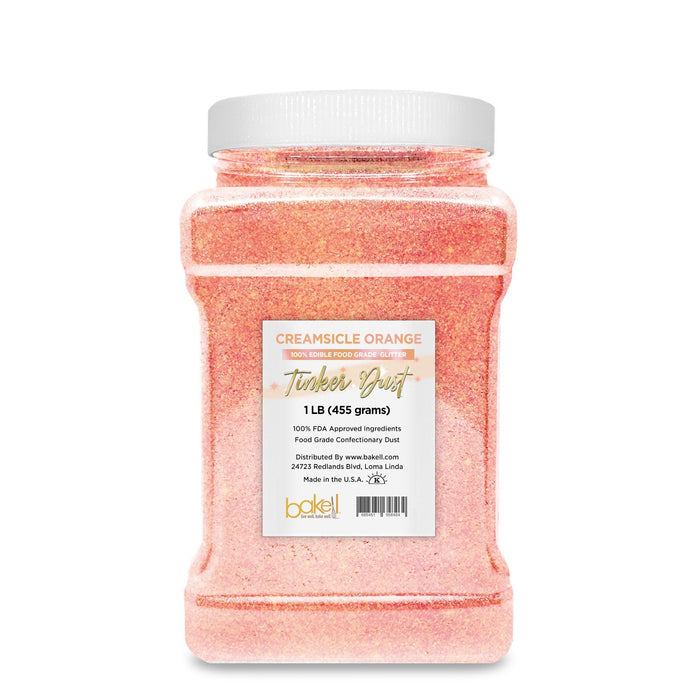 Creamsicle Orange Tinker Dust Edible Glitter | Food Grade Glitter-Brew Glitter®