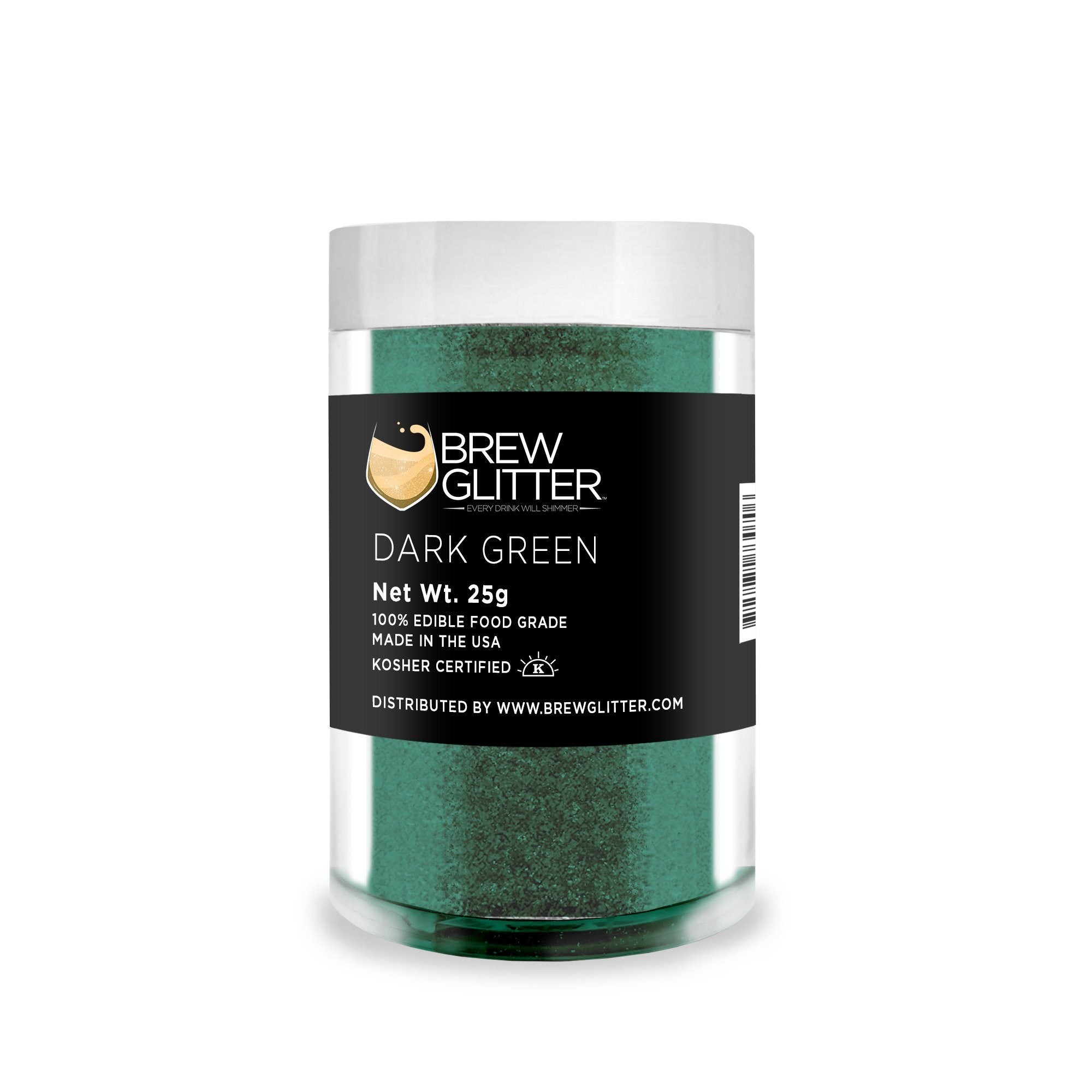 Dark Green Brew Glitter | Food Grade Beverage Glitter-Brew Glitter®