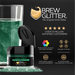 Dark Green Brew Glitter® Necker | Private Label-Brew Glitter®