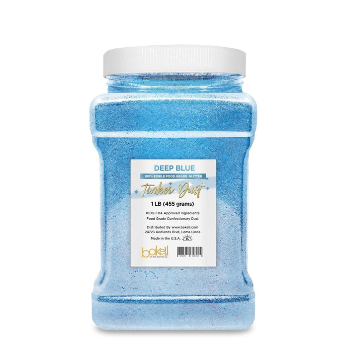Deep Blue Tinker Dust Edible Glitter | Food Grade Glitter-Brew Glitter®