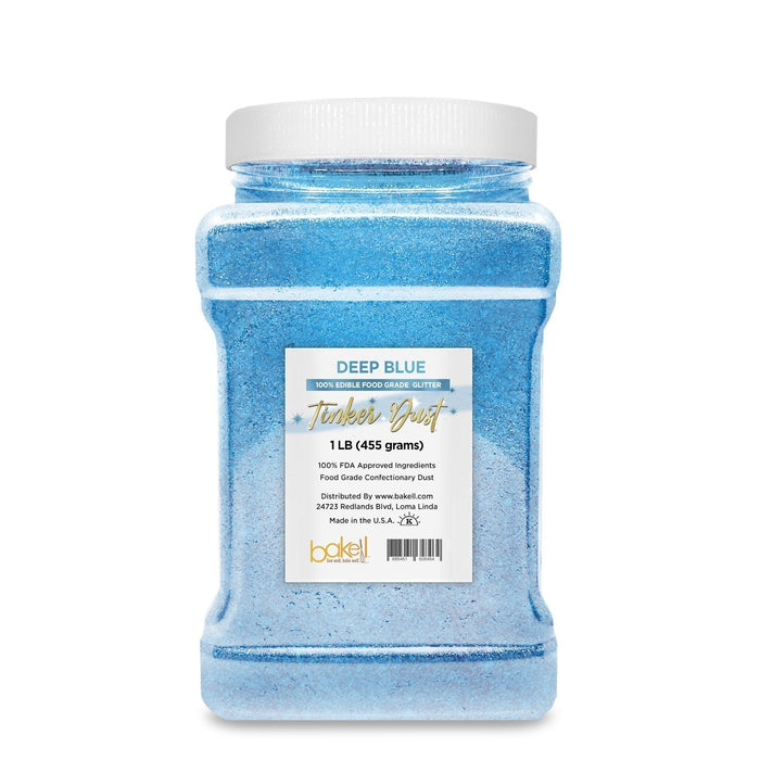 Deep Blue Tinker Dust Food Grade Edible Glitter | Bulk Sizes-Brew Glitter®