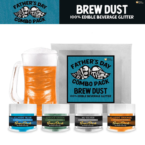 Edible Glitter Dust Father's Day Dad's Strength Decorating Kit-Brew Glitter®