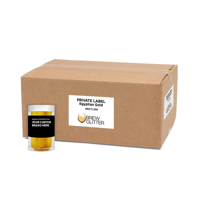 Egyptian Gold Brew Dust by the Case | Private Label-Brew Glitter®
