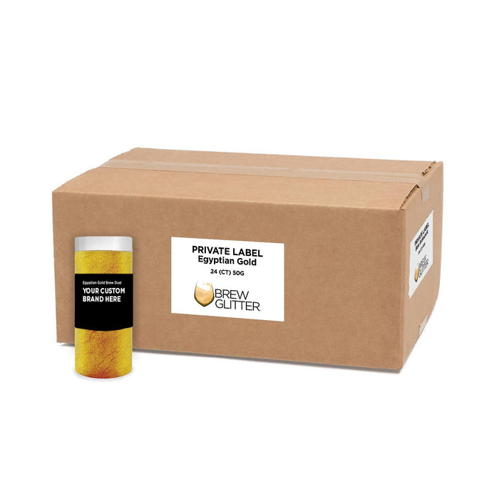 Egyptian Gold Brew Dust by the Case | Private Label-Brew Glitter®