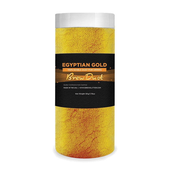 Egyptian Gold Pearlized Edible Brew Dust-Brew Glitter®