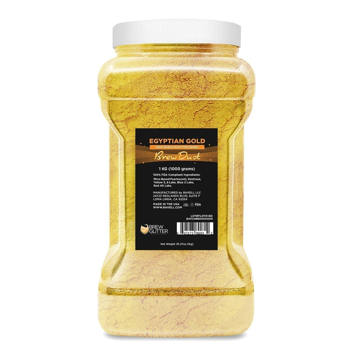 Egyptian Gold Pearlized Edible Brew Dust-Brew Glitter®
