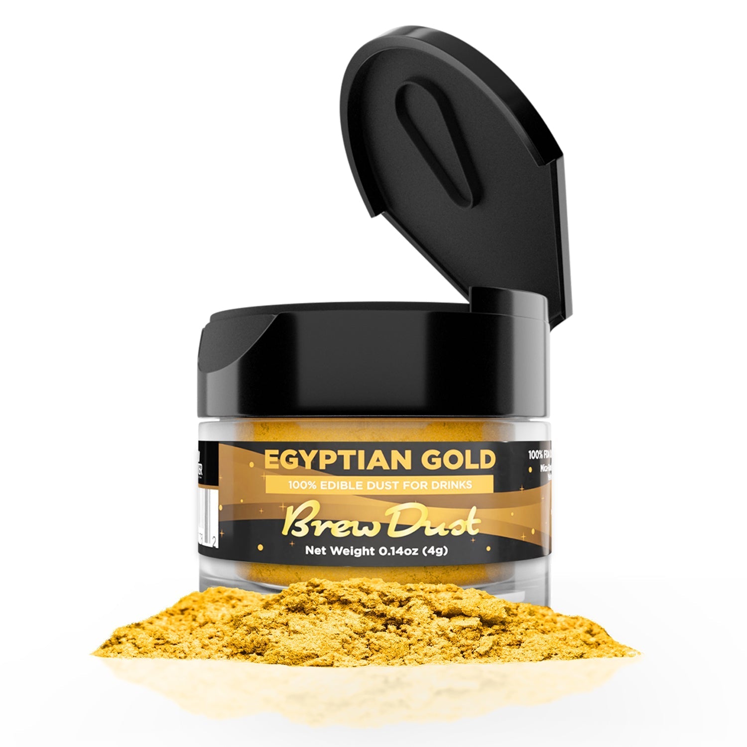 Egyptian Gold Pearlized Edible Brew Dust-Brew Glitter®
