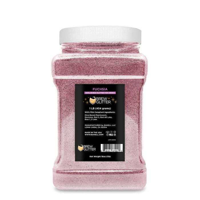 Fuchsia Brew Glitter | Bulk Sizes-Brew Glitter®