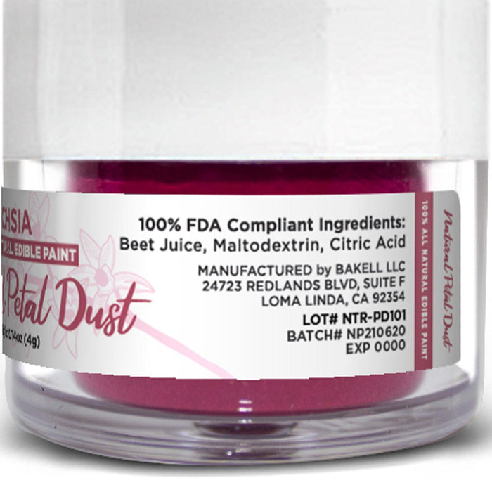 Fuchsia Food Coloring | Natural Petal Dust-Brew Glitter®