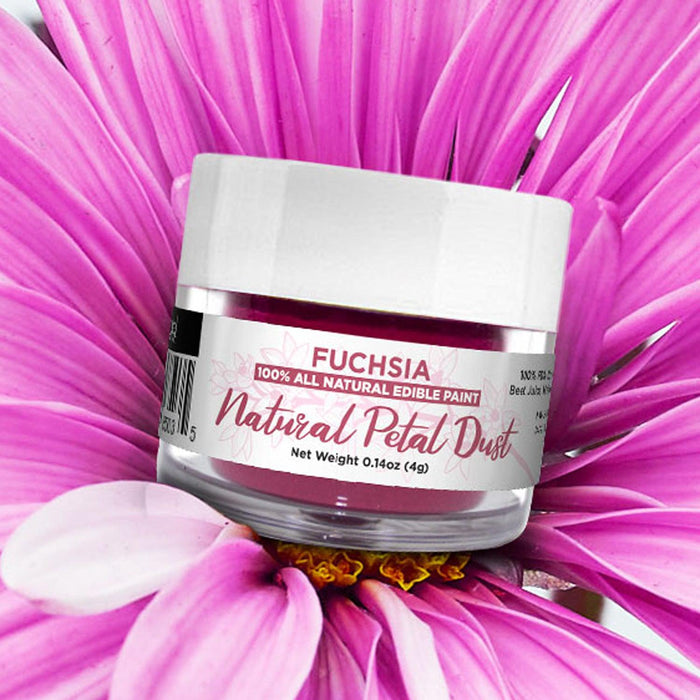Fuchsia Food Coloring | Natural Petal Dust Bulk Size-Brew Glitter®