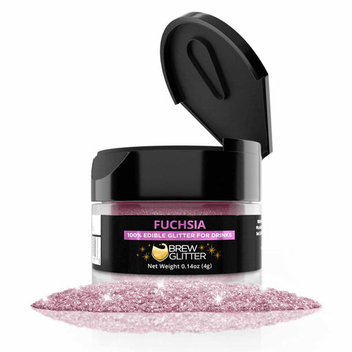 Fuchsia Food Grade Brew Glitter | 4 Gram Jar-Brew Glitter®