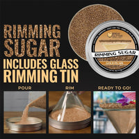 Gold Pearl Cocktail Rimming Sugar-Brew Glitter®