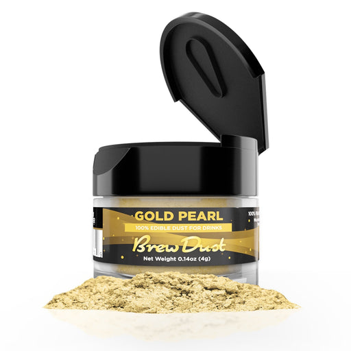 Gold Pearl Edible Pearlized Brew Dust-Brew Glitter®