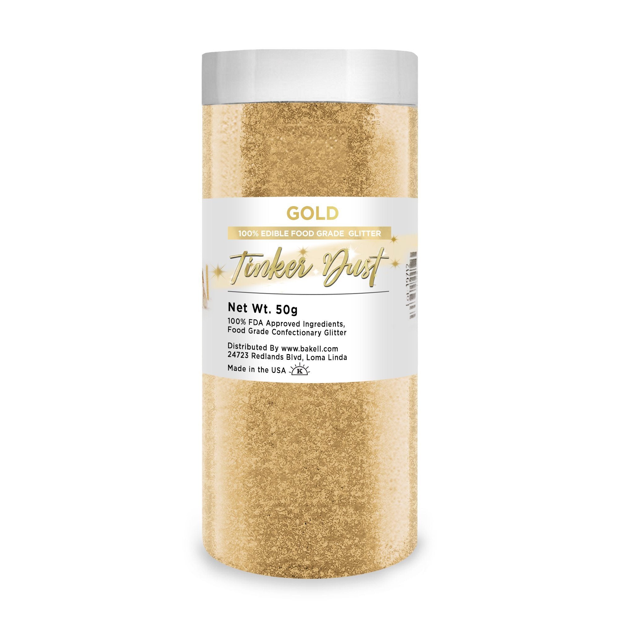 Gold Tinker Dust Food Grade Edible Glitter | Bulk Sizes-Brew Glitter®