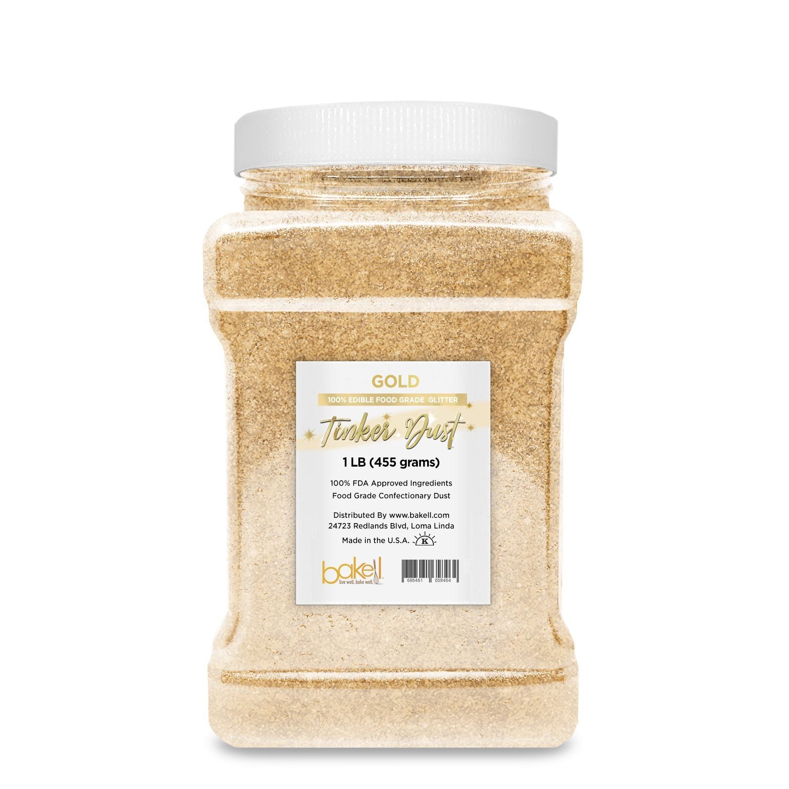 Gold Tinker Dust Food Grade Edible Glitter | Bulk Sizes-Brew Glitter®