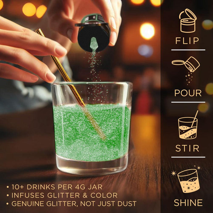 Green Brew Glitter | Bulk Sizes-Brew Glitter®