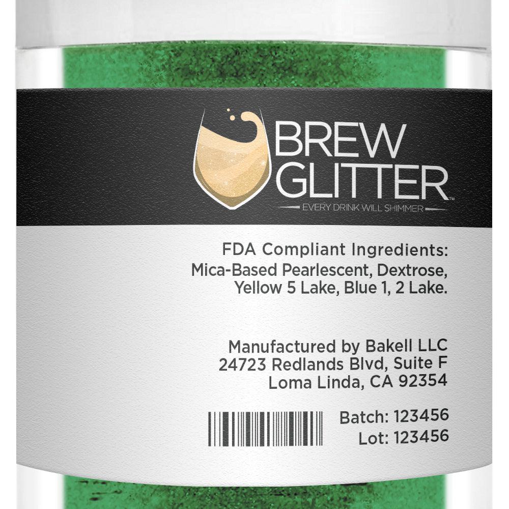 Green Brew Glitter | Bulk Sizes-Brew Glitter®