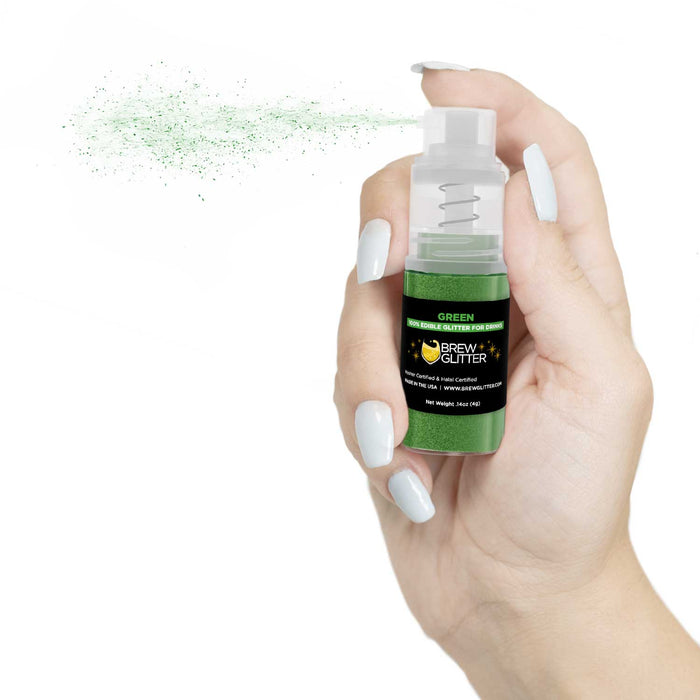 Green Brew Glitter | Mini Pump Wholesale by the Case-Brew Glitter®