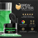 Green Brew Glitter Mini Spray Pump by the Case | Private Label-Brew Glitter®