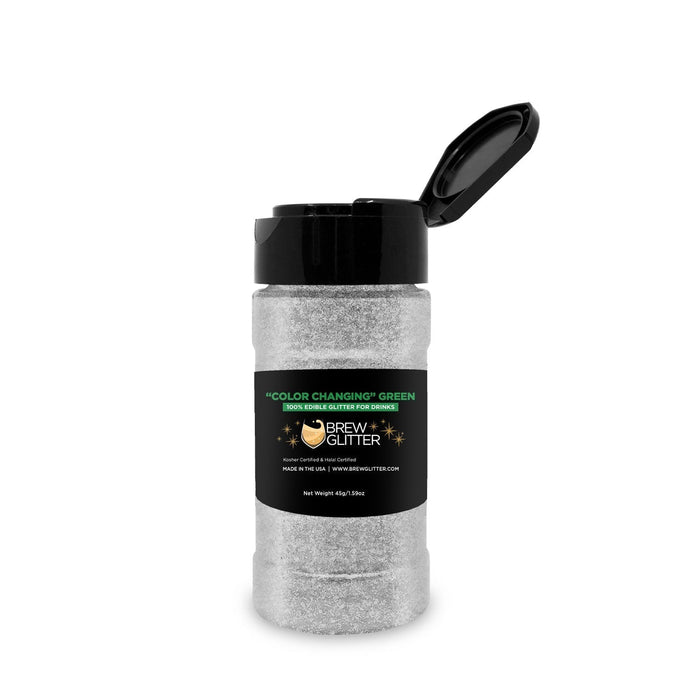 Green Color Changing Brew Glitter | 45g Shaker-Brew Glitter®