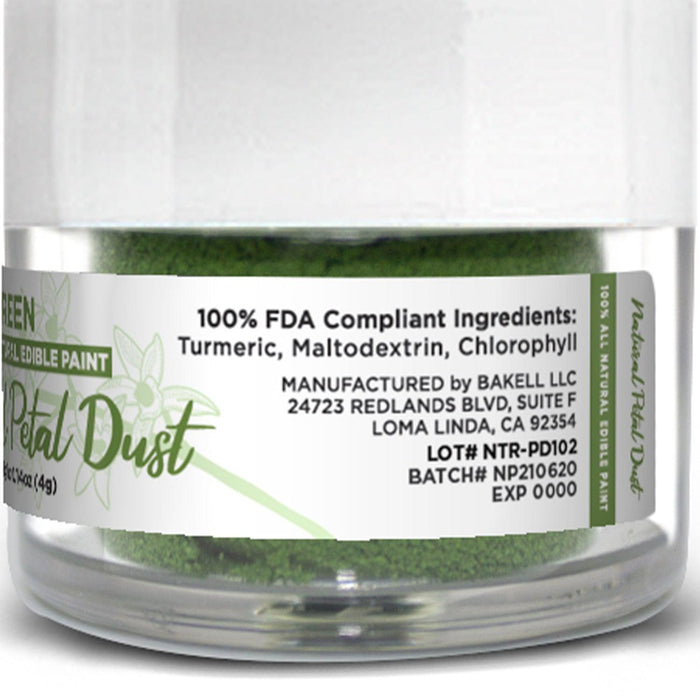 Green Food Coloring | Natural Petal Dust-Brew Glitter®