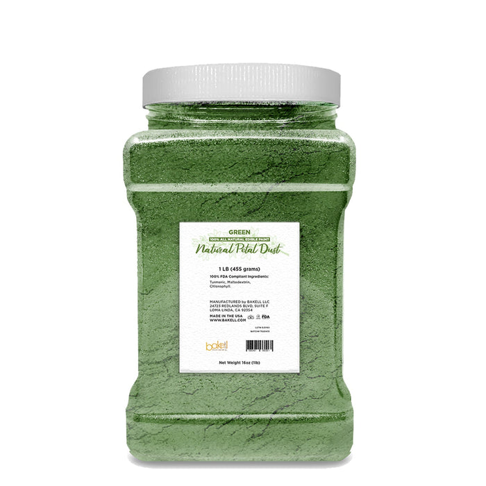 Green Food Coloring | Natural Petal Dust-Brew Glitter®