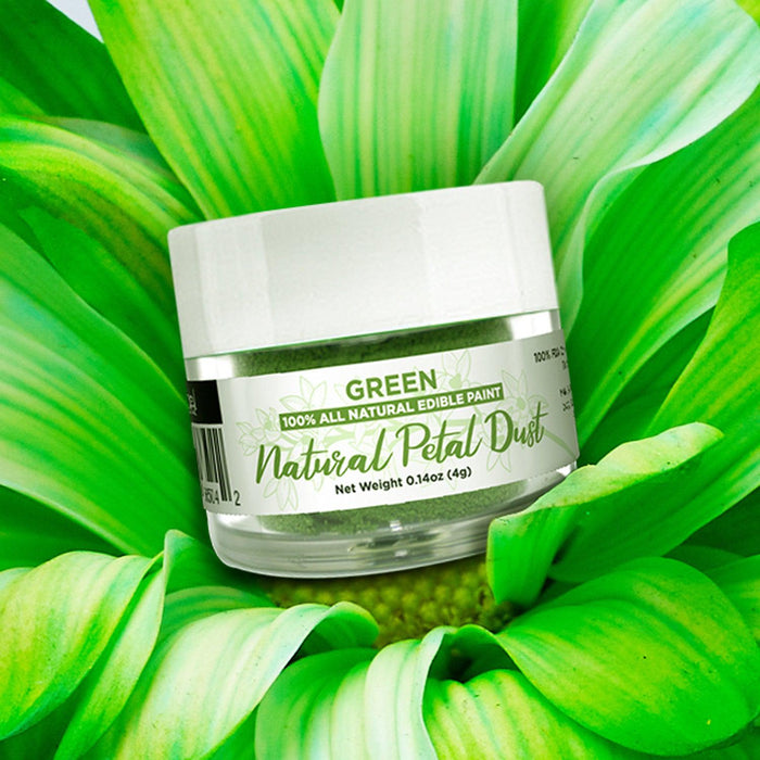 Green Food Coloring | Natural Petal Dust Bulk Size-Brew Glitter®