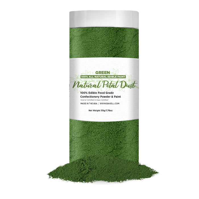 Green Food Coloring | Natural Petal Dust Bulk Size-Brew Glitter®